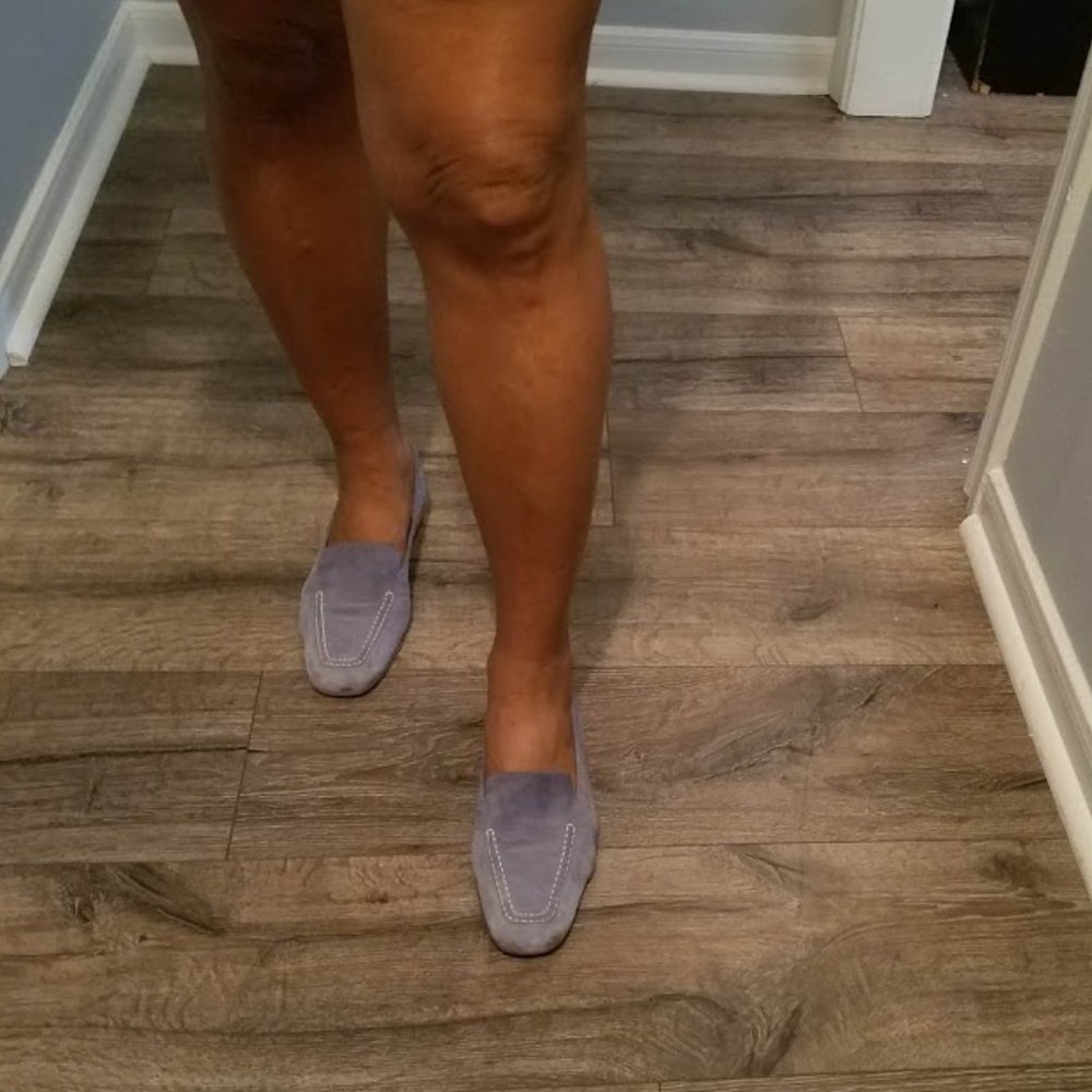 Need Some Bleu Suede Shoes?